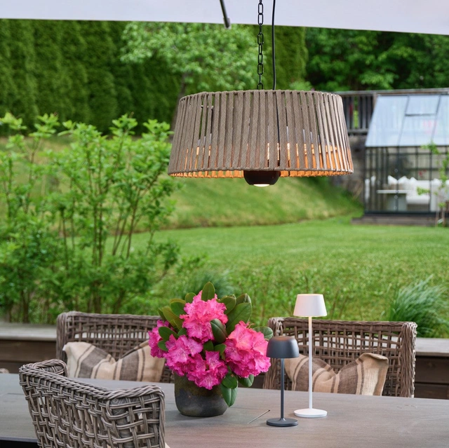 Terrassevarmer Oslo takmodell IP24 1800W 60cm beige