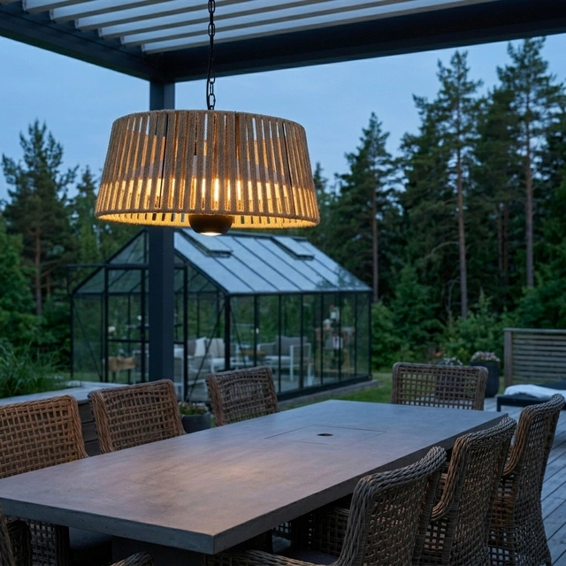 Terrassevarmer Oslo takmodell IP24 1800W 60cm beige