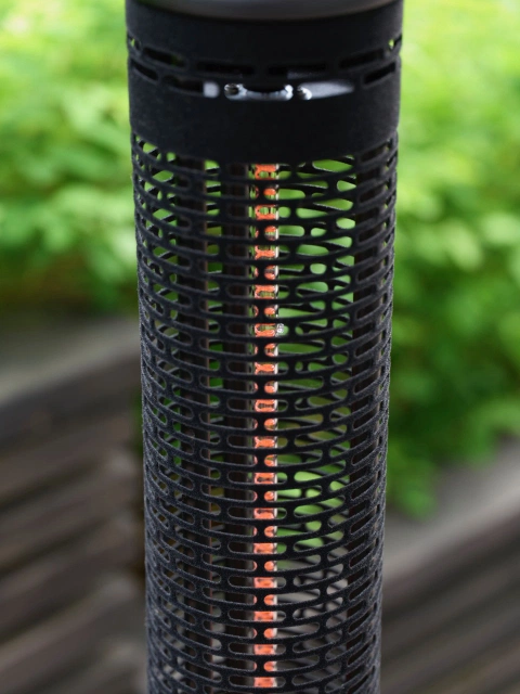 Terrassevarmer Oslo gulvmodell 3000W IP44 205cm sort