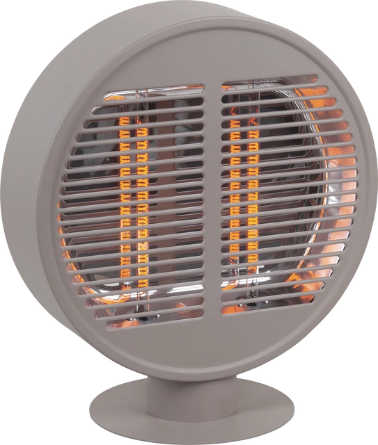 Terrassevarmer rund 1000W IP54 40cm beige