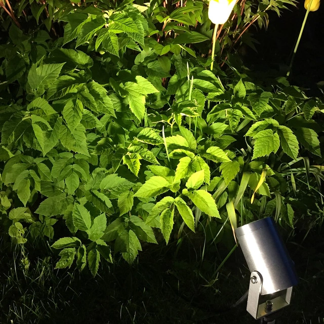 Luna LED utelampe spot IP65 stål