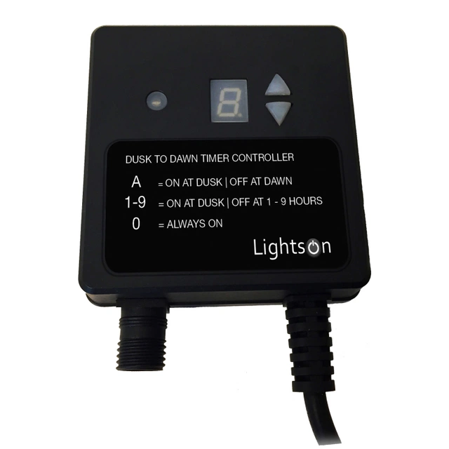 Light sensor og timer Plug & Play