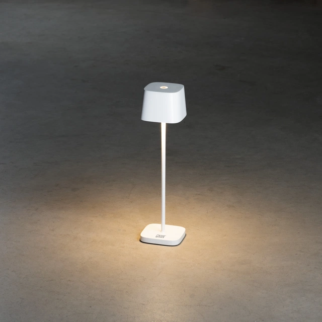 Capri mini utelampe bord IP54 hvit