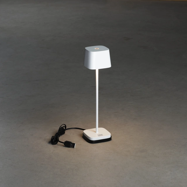 Capri mini utelampe bord IP54 hvit