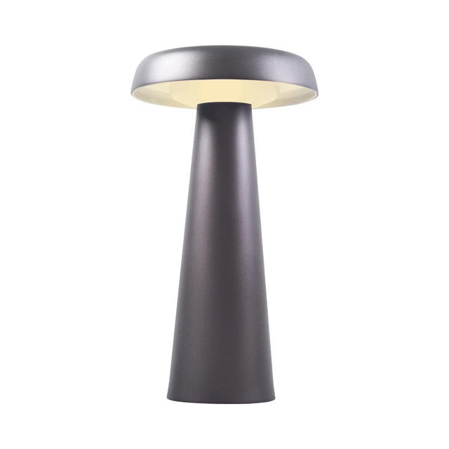 Arcello LED bordlampe oppladbar IP54 grå