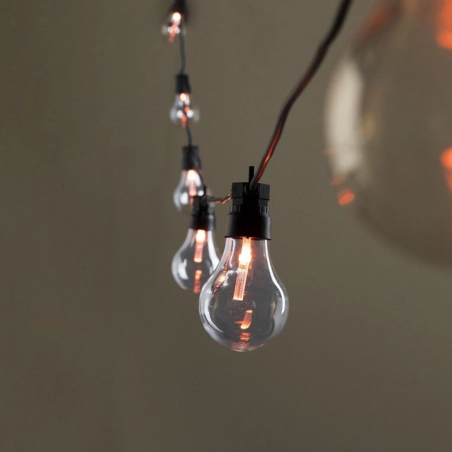 Lyslenke LED IP44 10lys 4,5m RGBW