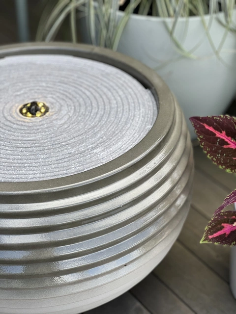 Vannfontene Glaze IP44 40cm grønn
