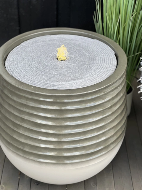Vannfontene Glaze IP44 53cm grønn