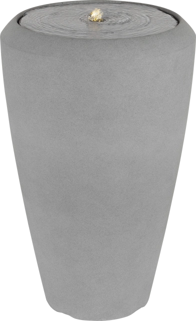 Vannfontene Age IP44 70cm grå