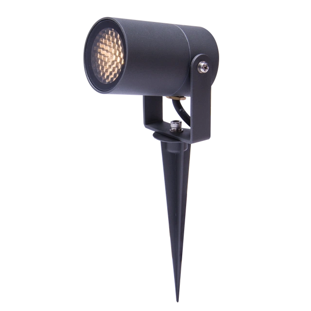 Luna LED utelampe spot IP65 grå