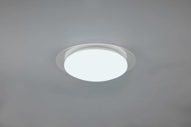Frodeno LED plafond baderomslampe IP44 35cm RGBW hvit