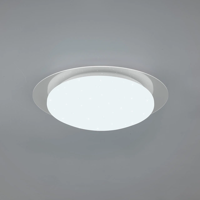 Frodeno LED plafond baderomslampe IP44 35cm RGBW hvit