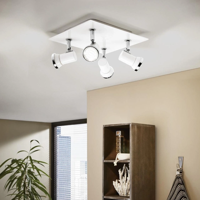 Tamara 1 LED takspot baderomslampe IP44 hvit