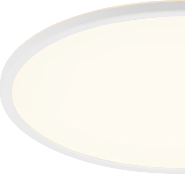 Slim LED plafond taklampe IP44 42cm hvit