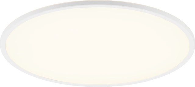 Slim LED plafond taklampe IP44 54cm hvit