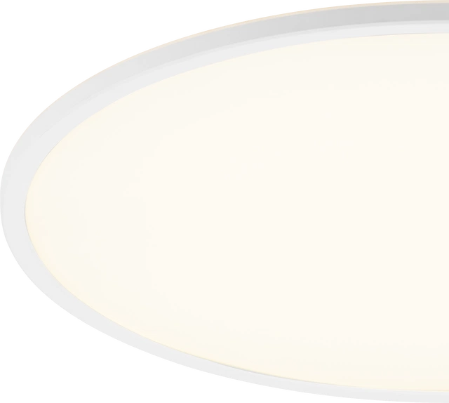 Slim LED plafond taklampe IP44 54cm hvit