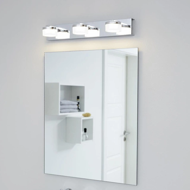 Romendo 1 LED vegg baderomslampe IP44 45cm krom