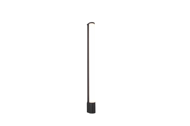 Piera LED vegg baderomslampe IP44 80cm sort