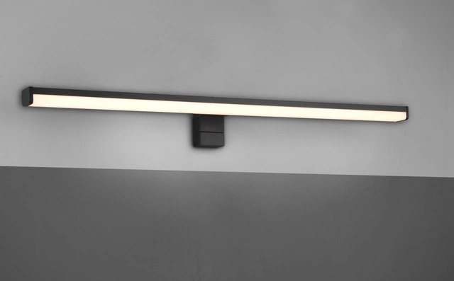 Lino LED vegg baderomslampe IP44 60cm sort