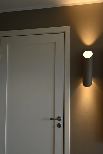 Luther vegglampe IP21 beige