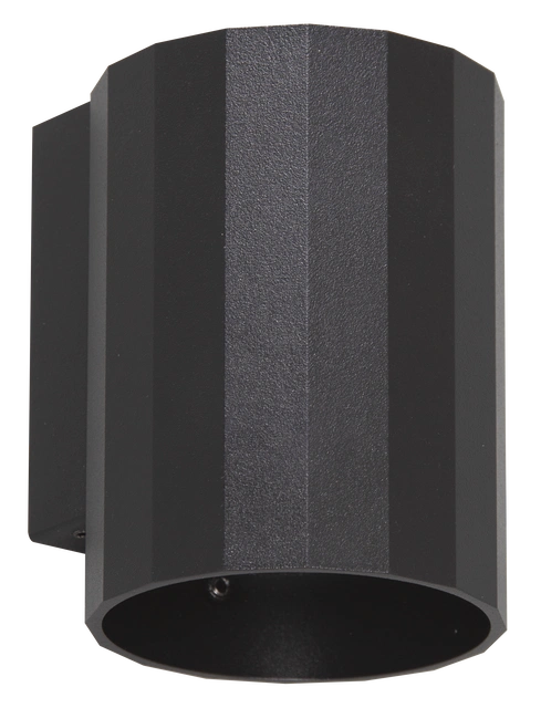 Cascade I vegg baderomslampe IP65 10,5cm sort