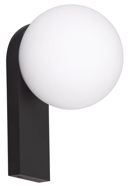 Milo vegg baderomslampe IP44 20cm sort