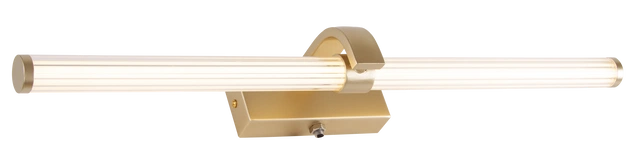 Eloise LED vegg baderomslampe IP44 62cm gull