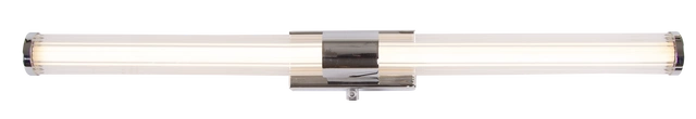 Jessy Duo LED vegg baderomslampe IP44 65cm krom