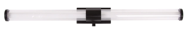 Jessy Duo LED vegg baderomslampe IP44 65cm sort