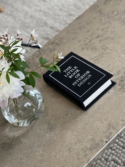 Coffee Books Text 2pk. beige