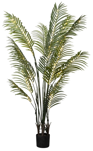 Palme LED IP44 180cm grønn