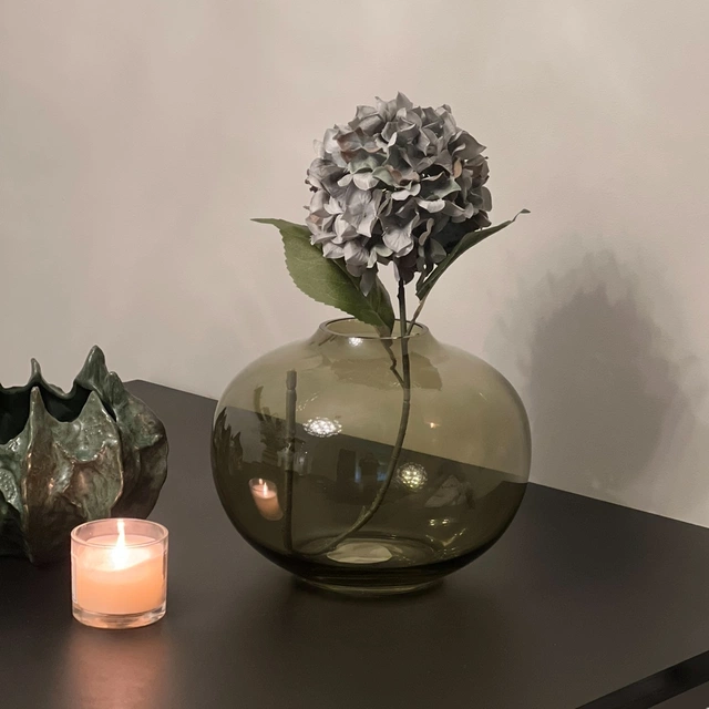Kula vase 25cm grønn