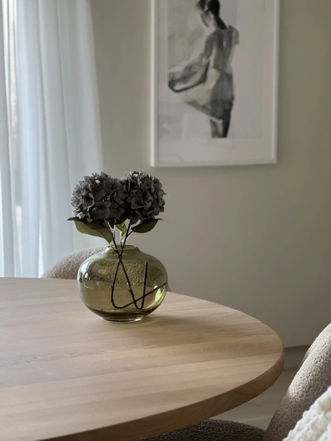 Kula vase 25cm grønn