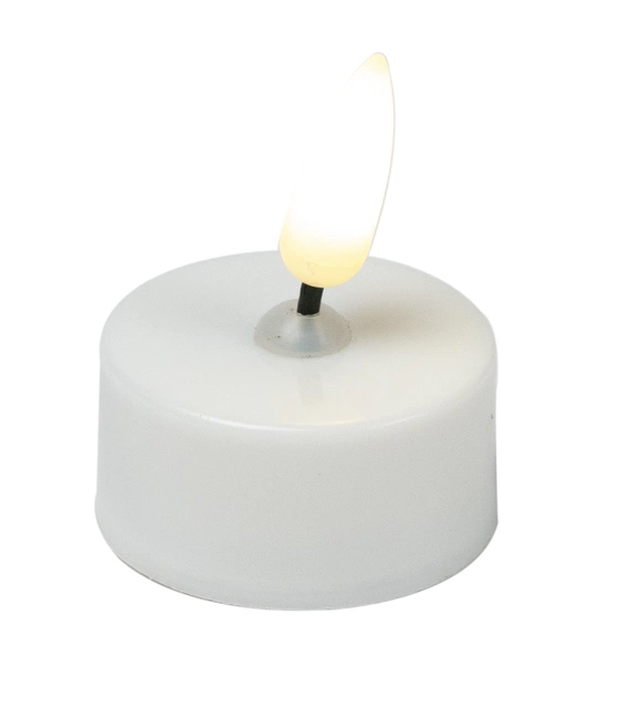 LED telys 4pk. hvit