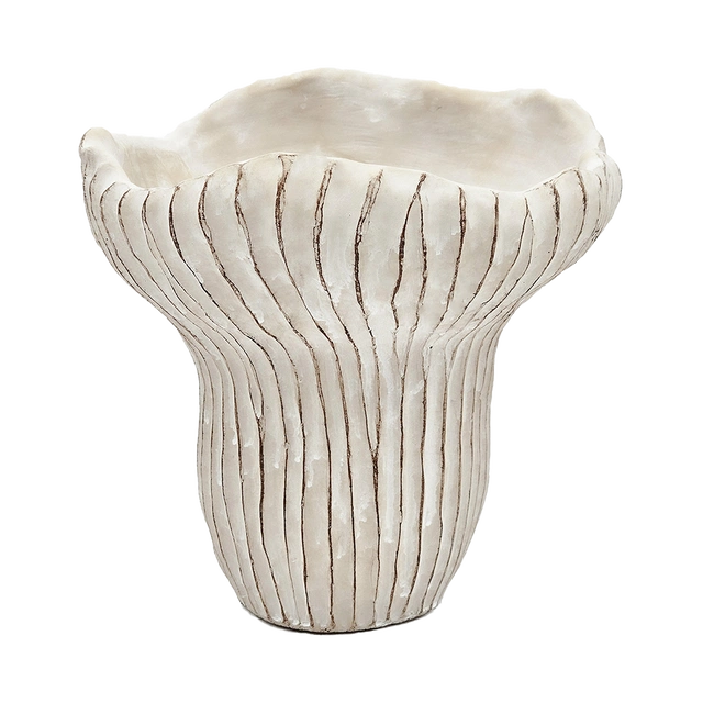 Saguaro vase 23,5cm beige