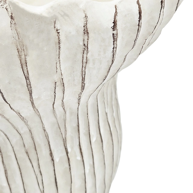 Saguaro vase 23,5cm beige