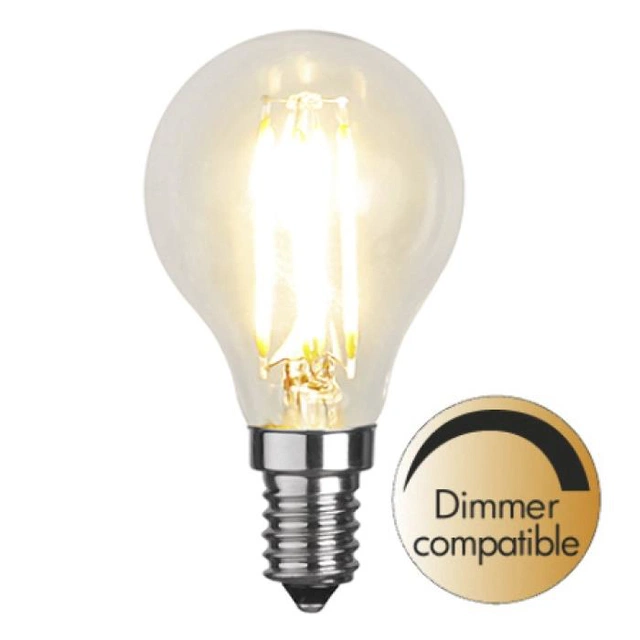 LED E14 illum dimbar 4W 470lm klar