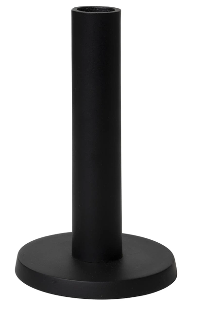 Kronelysestake 15,5cm sort