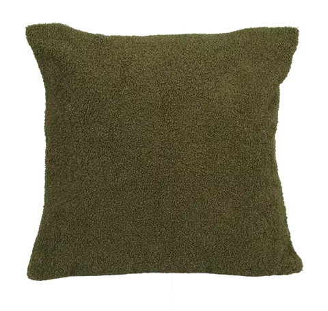 Teddy Boucle putetrekk 45cm grønn, bilde 3 av 5