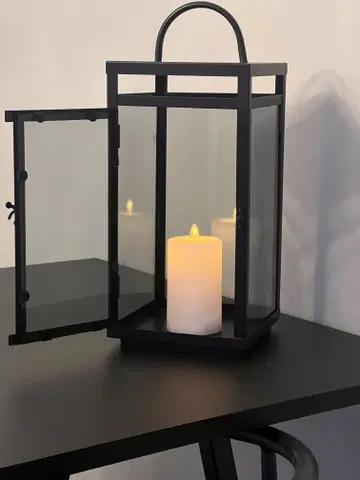 Bergen lykt 45cm sort 5