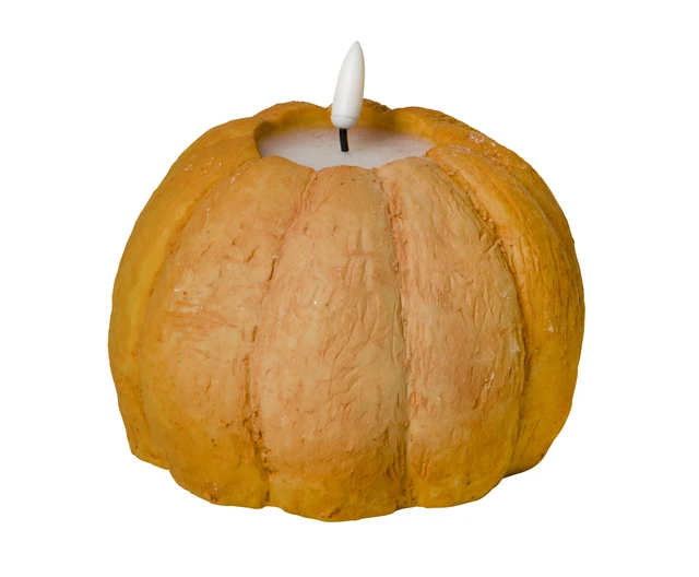 Gresskar LED 13cm oransje