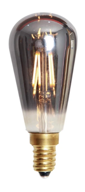 LED E14 lanterne dimbar 4W smoke