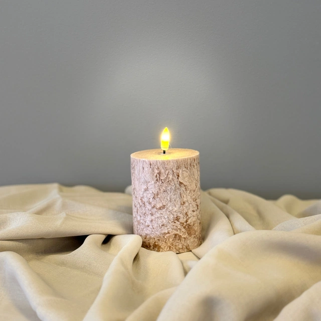 LED Olive kubbelys 10cm brun