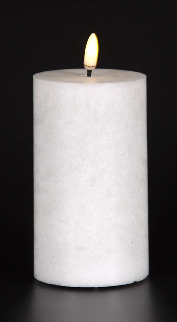 LED Olive kubbelys 13cm hvit