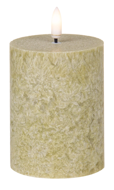 LED Olive kubbelys 10cm grønn