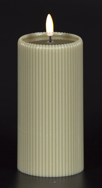 LED Soy kubbelys 15cm grønn