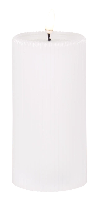 LED Soy kubbelys 15cm hvit