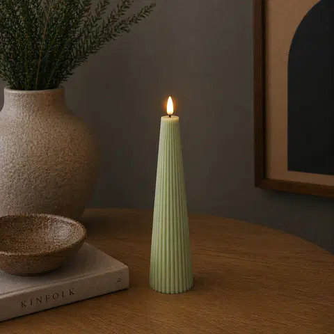 LED Cone kubbelys 21,5cm grønn, bilde 1 av 4