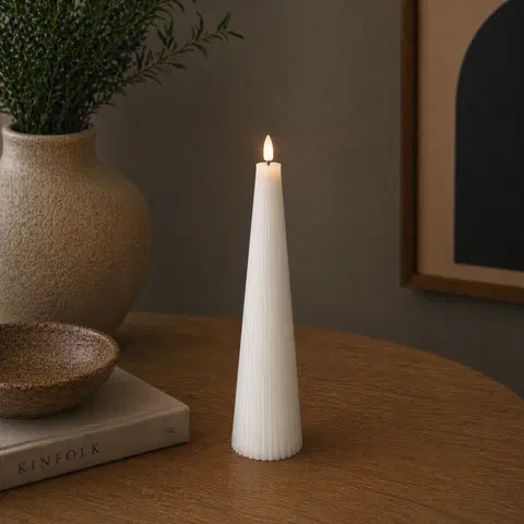 LED Cone kubbelys 21,5cm hvit 1