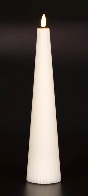 LED Cone kubbelys 27,5cm hvit